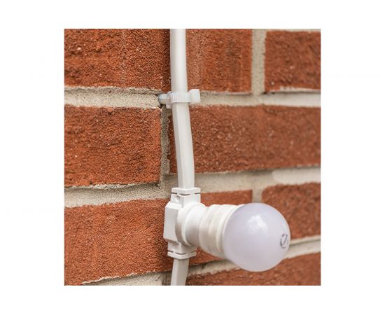 Нейлоновая хомут-стяжка с дюбелем REXANT 150x7 мм, белая, упаковка 50 шт. 07-0176 – изображение 4