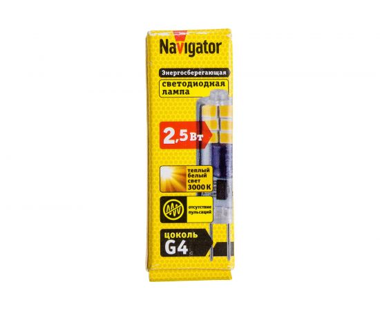 Лампа Navigator NLL-S-G4-2.5-230-3K-NF без пульсаций 80245 – изображение 4