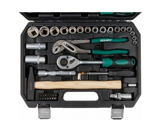 Набор инструментов ВОЛАТ 1/4 , 1/2 6 граней 56 предметов 18560-56 – изображение 5