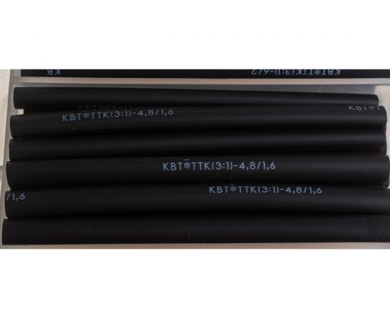 Набор клеевой термоусадочной трубки КВТ №11 85192 – изображение 5