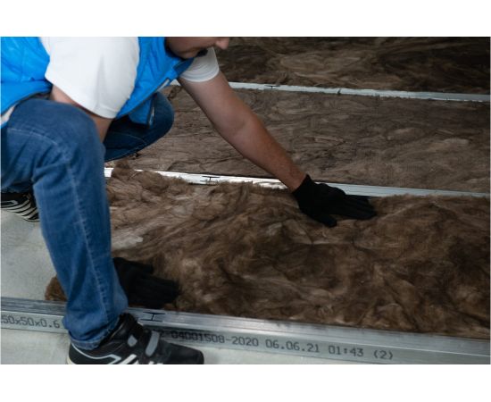 Звукоизоляция акустиknauf (100x610x1230 мм; 8 плит в упаковке) 738545 – изображение 5