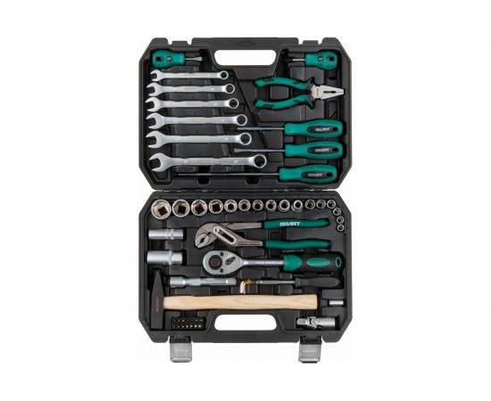 Набор инструментов ВОЛАТ 1/4 , 1/2 6 граней 56 предметов 18560-56 – изображение 6