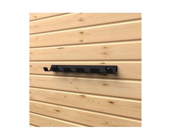 Настенный держатель-органайзер для хранения садового инвентаря (на 5 предметов) EMBODIMENT EMB-GT-BW-B – изображение 7