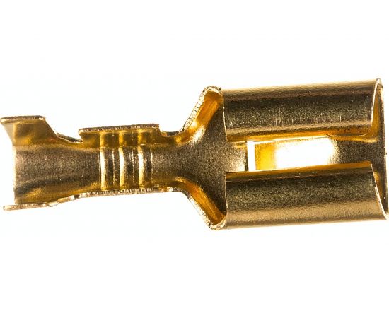 Клемма "мама" Nord-Yada 6.3мм с защелкой (для разъемов) 1.5-2.5кв.мм 906369 