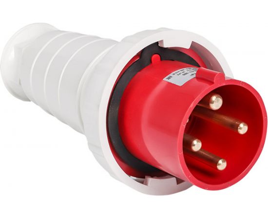 Переносная кабельная вилка EKF, 63А 3Р+Е IP44 380В 034 ps-034-63-380 