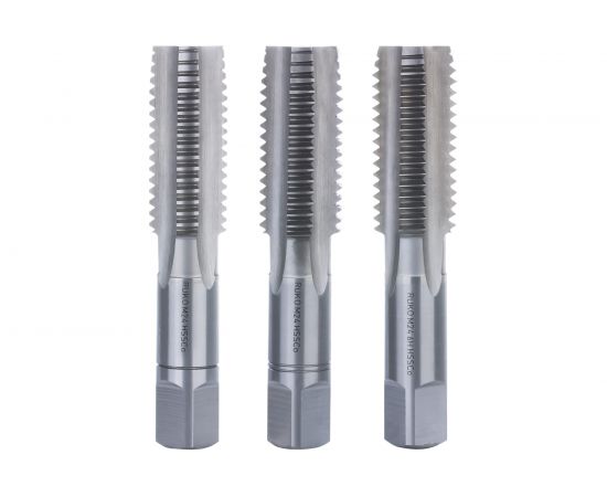 Набор метчиков Ruko из 3-х шт. М 24 Шаг 3.0 мм HSSE-Co5 230240E 