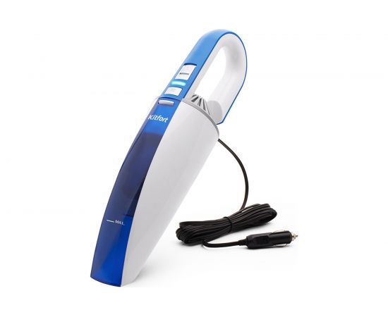 Ручной автомобильный пылесос KITFORT, мощность 75 Вт, длина шнура 4.5 м КТ-537-3 