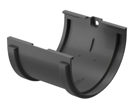 Соединитель желобов DOCKE STANDARD (120 мм; серый 7024) PVTE-1045 