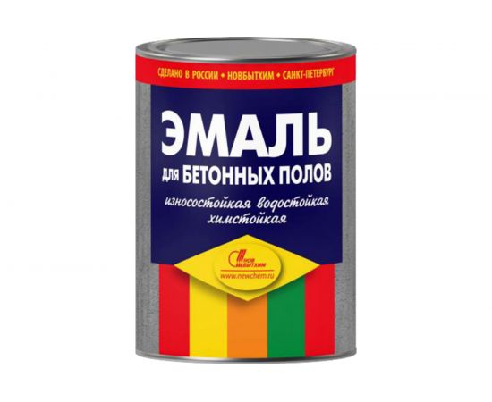 Эмаль Новбытхим для бетонных полов, желто-коричневая, 3 л 903 