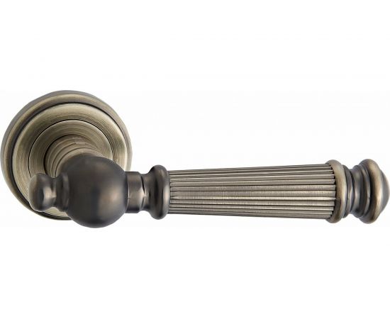 Ручка дверная алюминиевая матовая бронза Вантаж V83M AL 