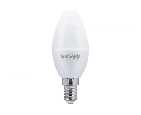 Светодиодная лампа Grisard Electric свеча C35 Е14 7Вт 3000К 220В GRE-002-0045(1) 