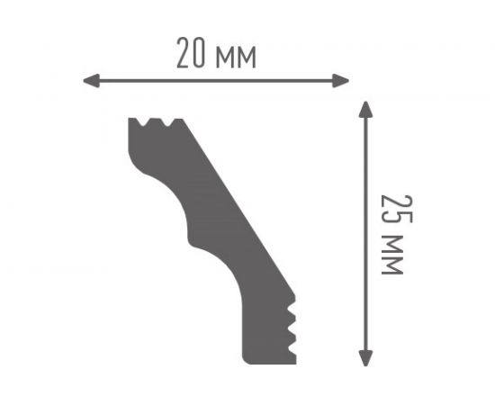 Плинтус ПЛИНТЭКС B 20/25 24607173945888 – изображение 2