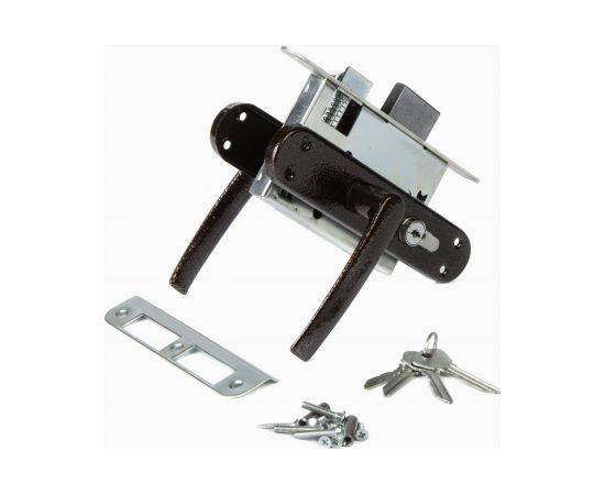 Врезной замок ПТИМАШ ЗВ4-3.08 ЗВ4-1.55 медь А1239 – изображение 2