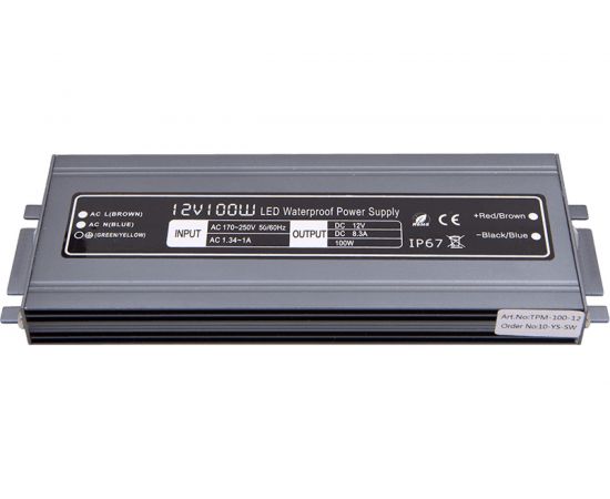 Влагозащитный блок питания SWG MINI Al TPW, 100W, 12V MTPW-100-12 00-00001273 – изображение 2