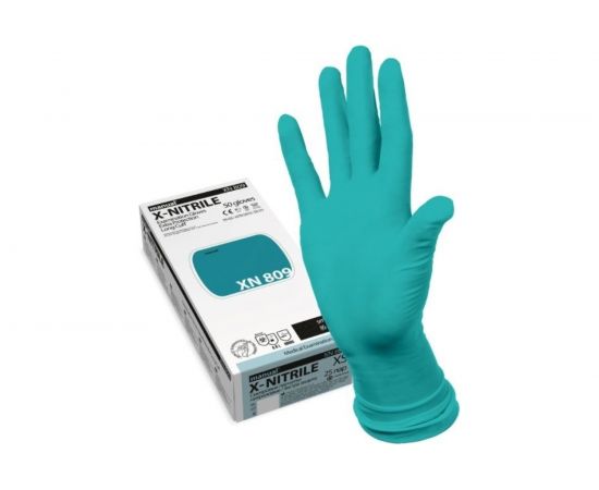 Нитриловые перчатки MANUAL XN809 50 шт, р. S CТ0000000060 – изображение 2