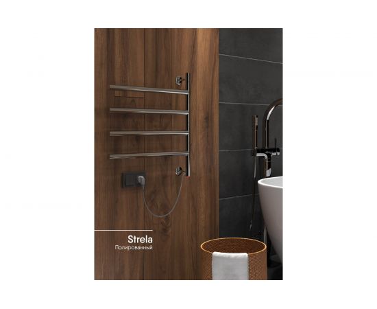 Полотенцесушитель INDIGO Стрела 4 520x600 электро УТ000022632 – изображение 2