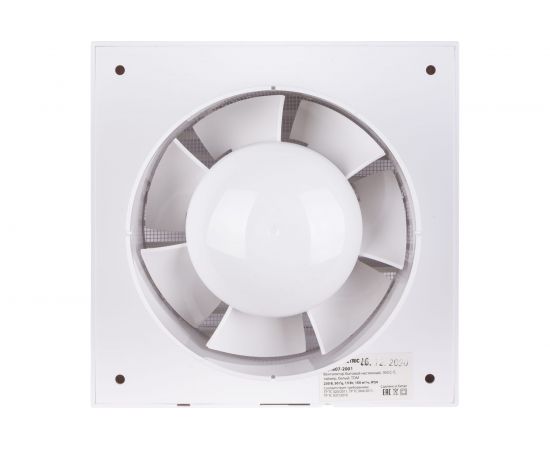 Бытовой настенный вентилятор TDM 100 С-Т, таймер, белый, SQ1807-2001 – изображение 3