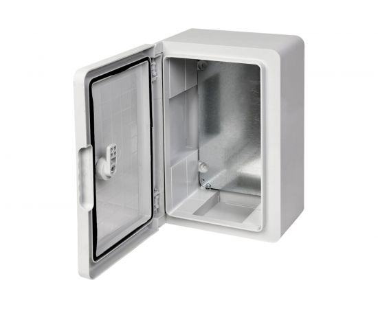 Пластиковый корпус с монтажной панелью KRZMI ЩМПпл глухая дверь 320x220x130 IP65 4651117991352 – изображение 3