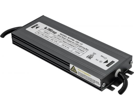 Влагозащитный блок питания SWG MINI Al TPW, 100W, 12V MTPW-100-12 00-00001273 – изображение 3