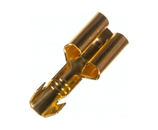 Клемма "мама" Nord-Yada 6.3мм с защелкой (для разъемов) 1.5-2.5кв.мм 906369 – изображение 3