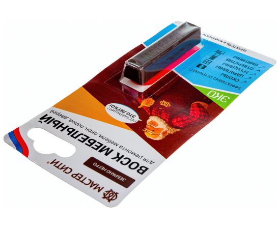 Мебельный мягкий воск Мастер Сити (блистер; зебрано негро 305) 2011305 – изображение 3