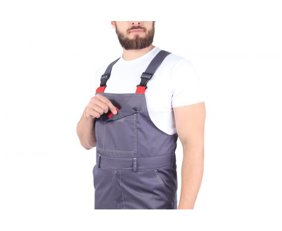 Костюм ГК Спецобъединение РОУД серый-красный Кос 451/104/182 – изображение 5