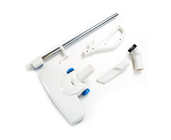 Пылесос Delta DL-0849 циклон, белый с голубым, 1000 Вт, HEPA-фильтр 6 Р1-00004545 – изображение 5