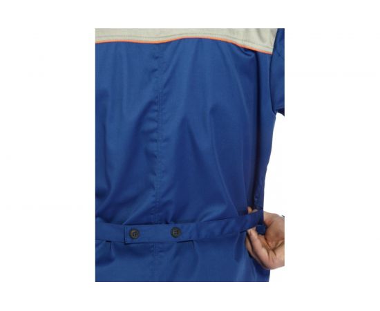 Халат СОЮЗСПЕЦОДЕЖДА Профессионал василек/светло-серый, р. 52-54/рост 170-176 2140024502031 – изображение 7