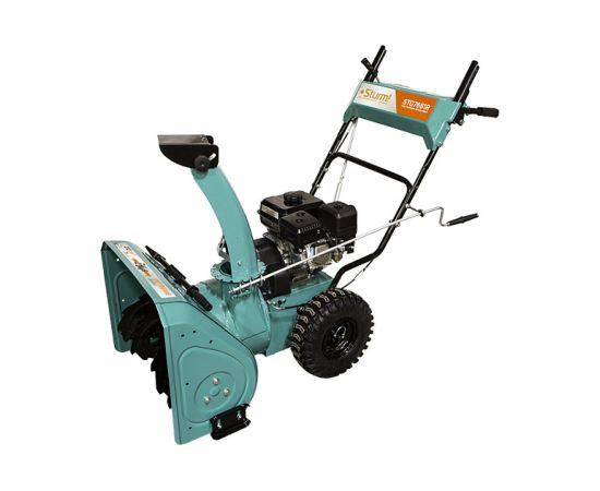 Sturm Бензиновый снегоуборщик , 6 вперед/2 назад, 7л/с, 61x54см, ручн. Старт STG7661R 