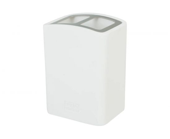 Стакан для зубных щеток VIDAGE Gwyn Cleddyf, полирезина, белый 1373002 