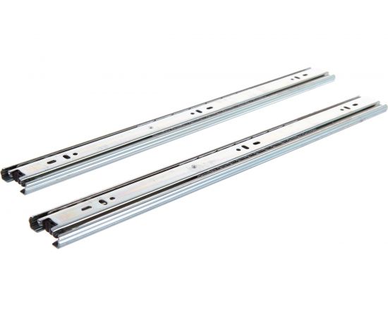 Шариковые направляющие полного выдвижения JET 342 Slide Ball Н42мм, L450мм цинк BUZ342A.450ZI99 