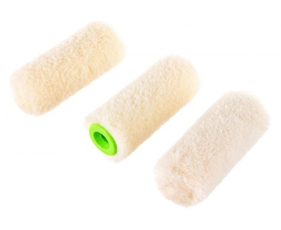 Мини-валик ON ВЕЛЮР полиакрил + нат.шерсть 55х15 мм, 3 шт.уп. 02-02-210 
