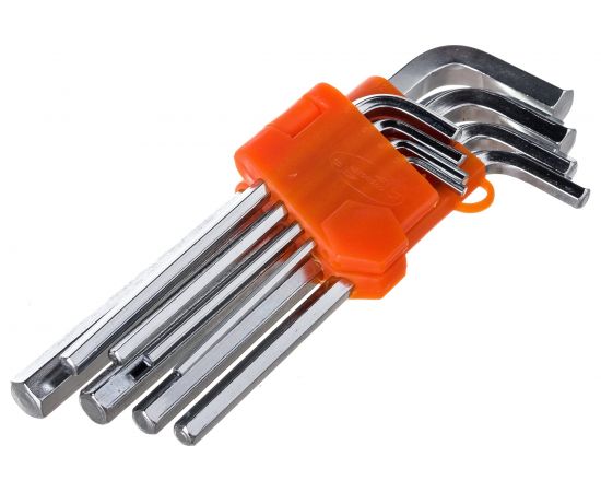 Набор Г-образных шестигранников удлиненных (8 шт; 3-12 мм) АвтоDело 13134 