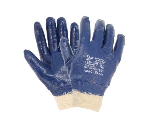 Перчатки с нитриловым покрытием Fort, арт. 0543, 501006274 