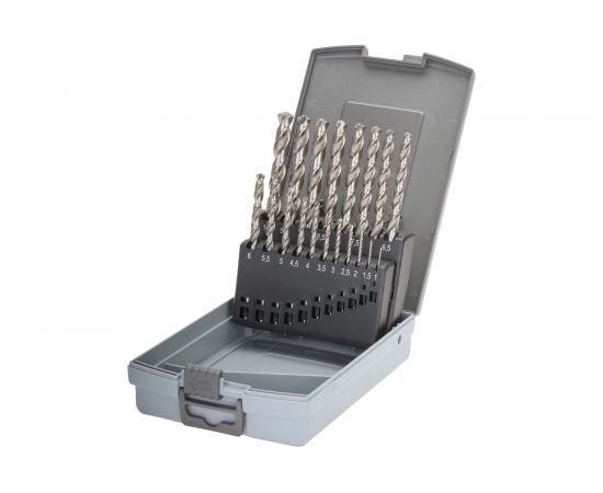 Ruko Набор сверл по металлу 1-10 мм HSSE-Co8 19шт 281214ERO 