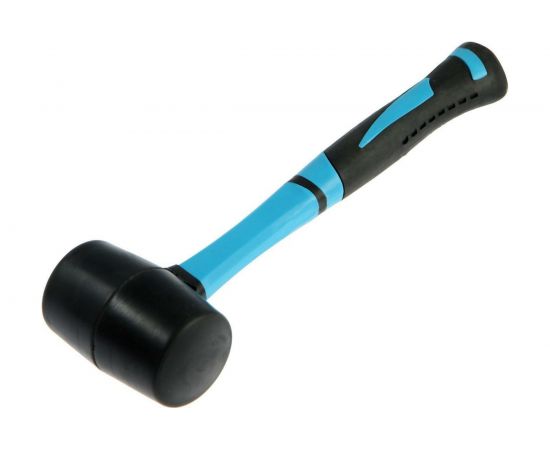 Киянка TUNDRA фибергласовая рукоятка, черная резина, 220 г 881754 