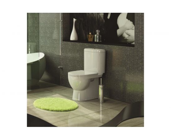 Унитаз-компакт Sanita Luxe Art с сиденьем, микролифт, быстросъемное ARTSLCC01040622 00008317 – изображение 2