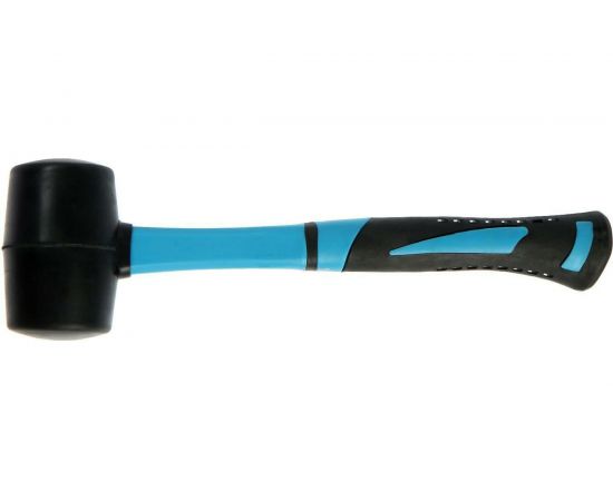 Киянка TUNDRA фибергласовая рукоятка, черная резина, 220 г 881754 – изображение 2
