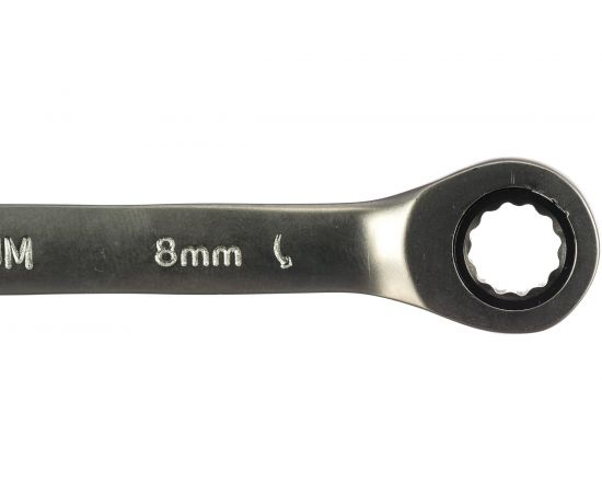 Комбинированный трещоточный ключ ROCKFORCE 08мм RF-75708 – изображение 2