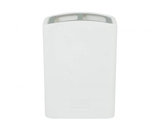 Стакан для зубных щеток VIDAGE Gwyn Cleddyf, полирезина, белый 1373002 – изображение 2