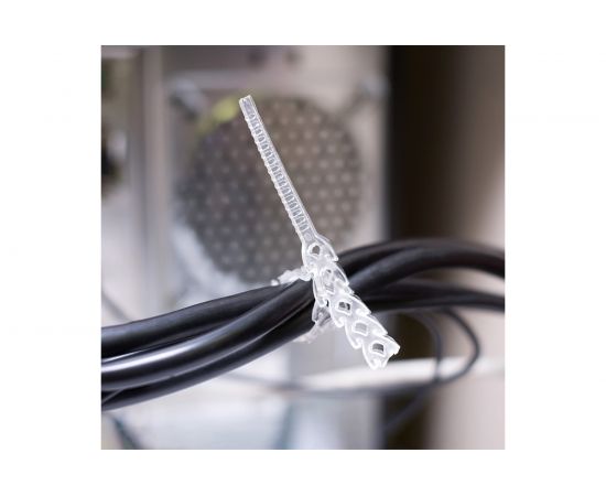 Полимерная многоразовая хомут-стяжка REXANT 300х10 мм, прозрачная, упаковка 20 шт. 07-7309 – изображение 3