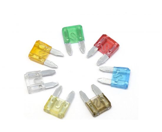 Набор флажковых пластиковых предохранителей Goodyear Мини 10 шт. GY003051 – изображение 3