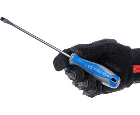 Шлицевая отвертка Slotted 6.5мм, 150мм KING TONY 14226506 – изображение 4