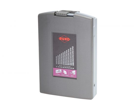 Ruko Набор сверл по металлу 1-10 мм HSSE-Co8 19шт 281214ERO – изображение 5