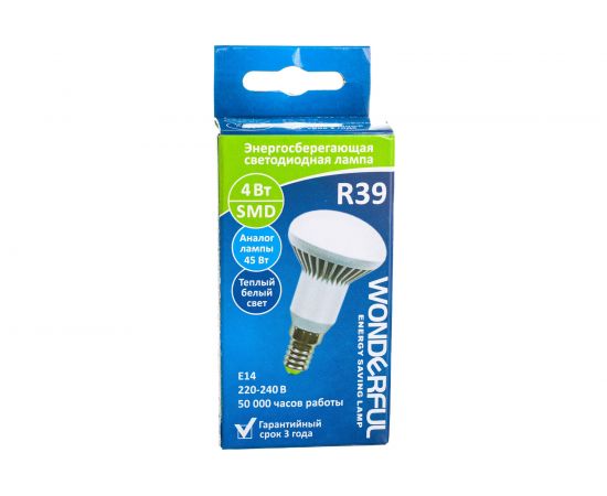 Светодиодная лампа Wonderful R39 (SMD) 4W/E14/2700K 903066 – изображение 5