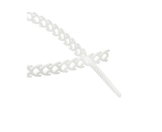 Полимерная многоразовая хомут-стяжка REXANT 300х10 мм, прозрачная, упаковка 20 шт. 07-7309 – изображение 5