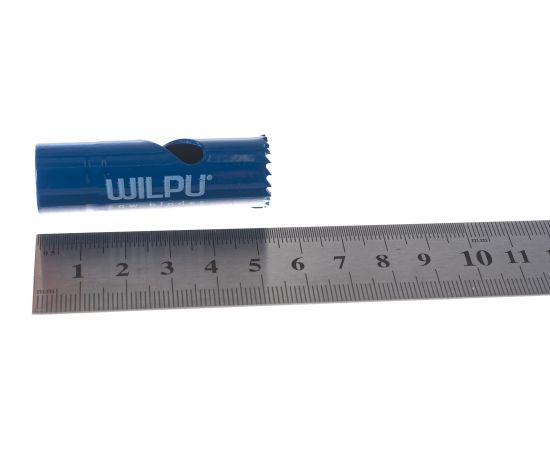 Коронка Bi-metall мелкий зуб (17х38 мм) WILPU 3101700101 – изображение 5