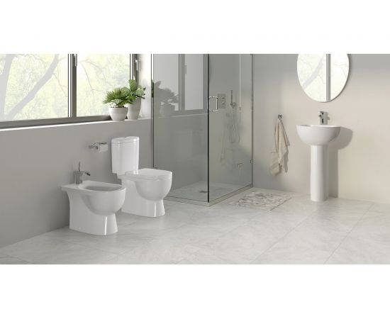 Унитаз-компакт Sanita Luxe Art с сиденьем, микролифт, быстросъемное ARTSLCC01040622 00008317 – изображение 5