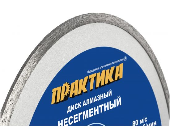 Диск алмазный Мастер (230х22.2/25.4 мм) ПРАКТИКА 030-658 – изображение 6