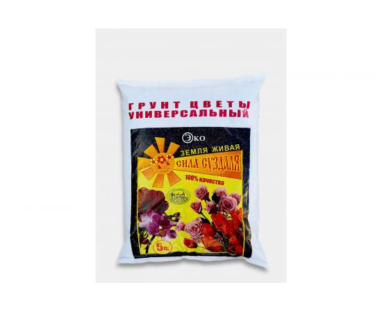 Универсальный грунт Сила Суздаля Цветы 5 л 4680004060185 